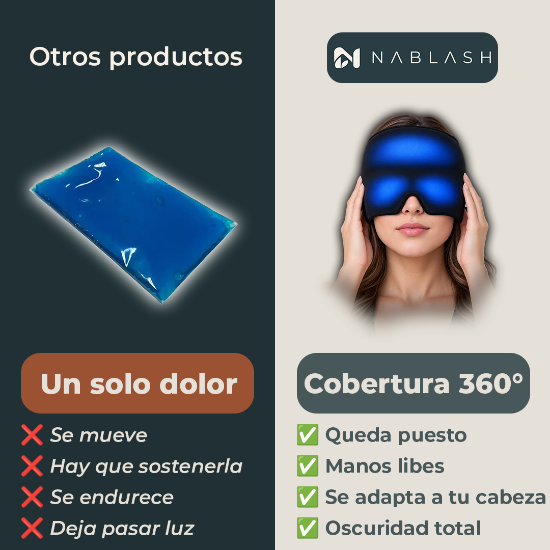 Gorro de gel reutilizable de frío y calor