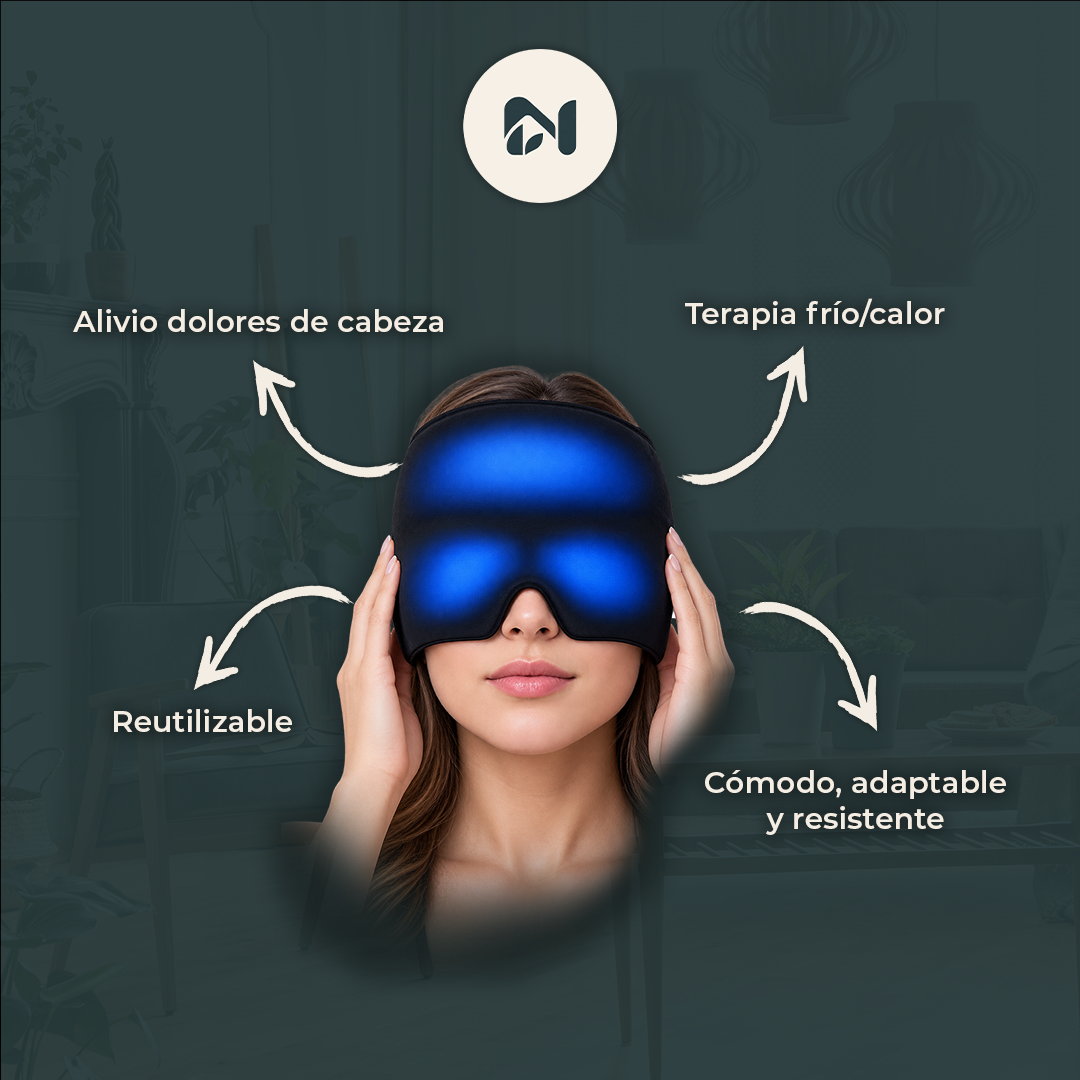 Gorro de gel reutilizable de frío y calor