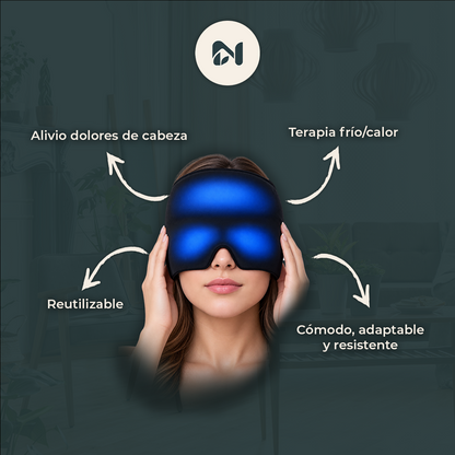 Gorro de gel reutilizable de frío y calor