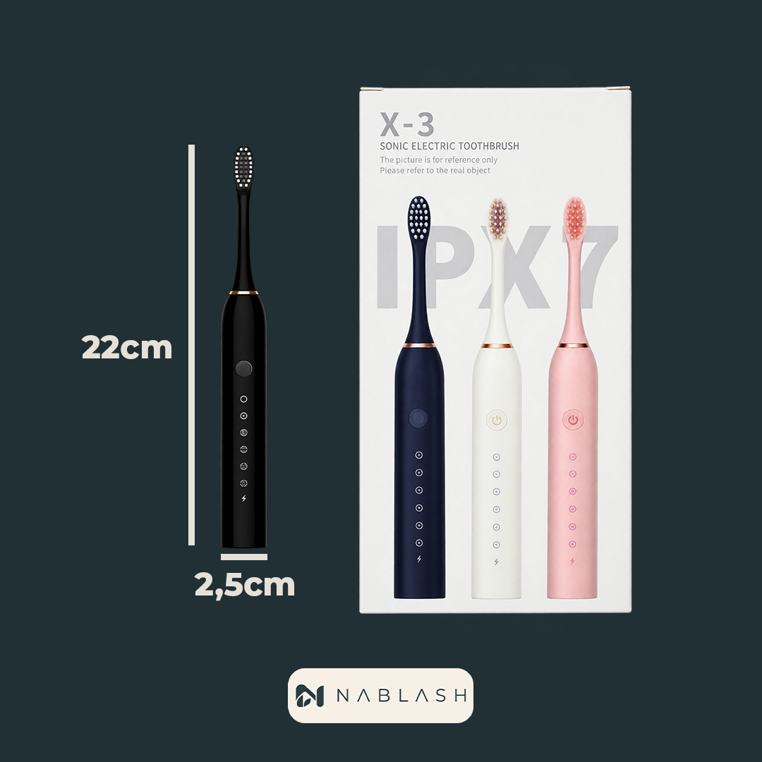 Cepillo dental eléctrico sónico con 6 intensidades