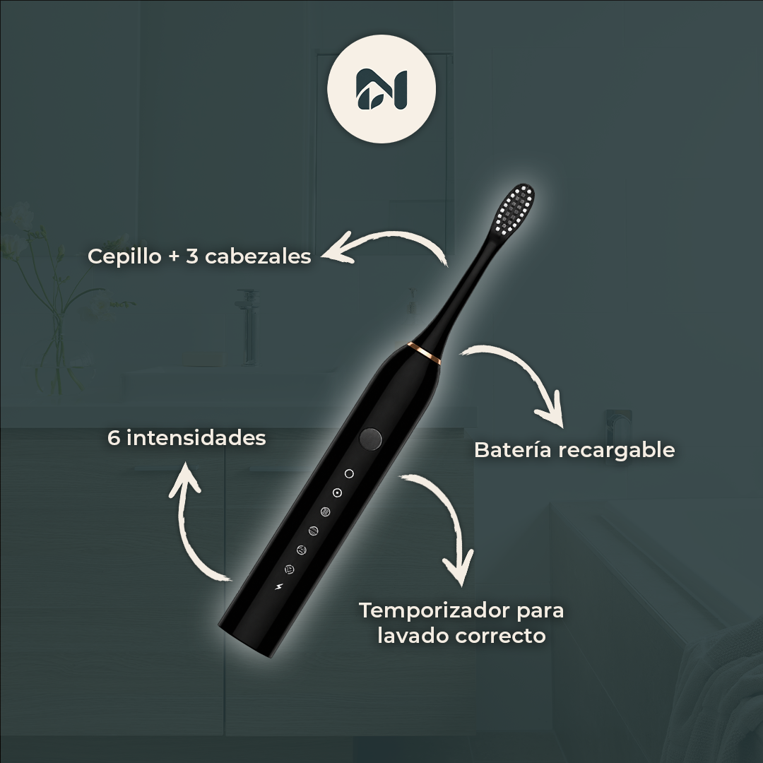 Cepillo Dental Eléctrico Sonico X-3 - funciones