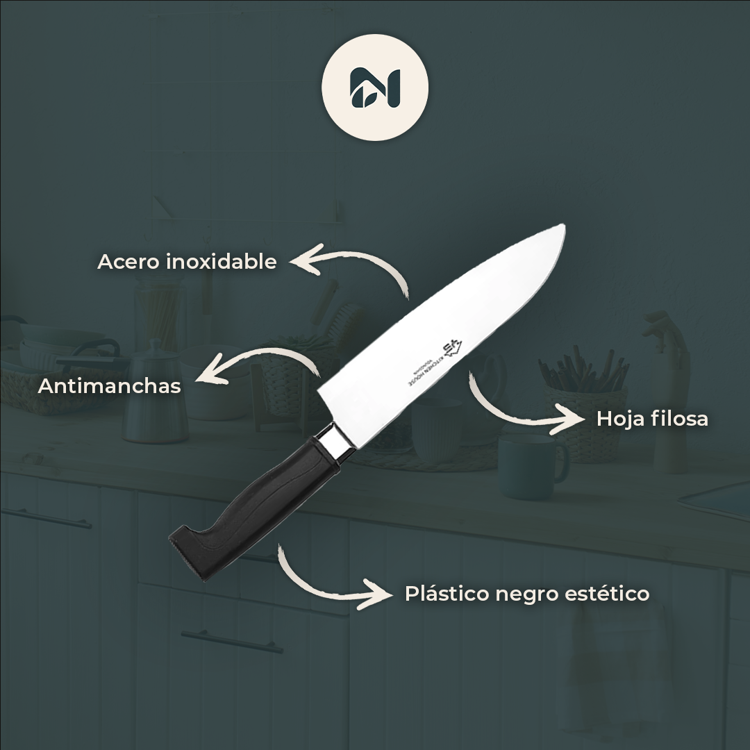 Cuchillo de Chef Profesional - detalles